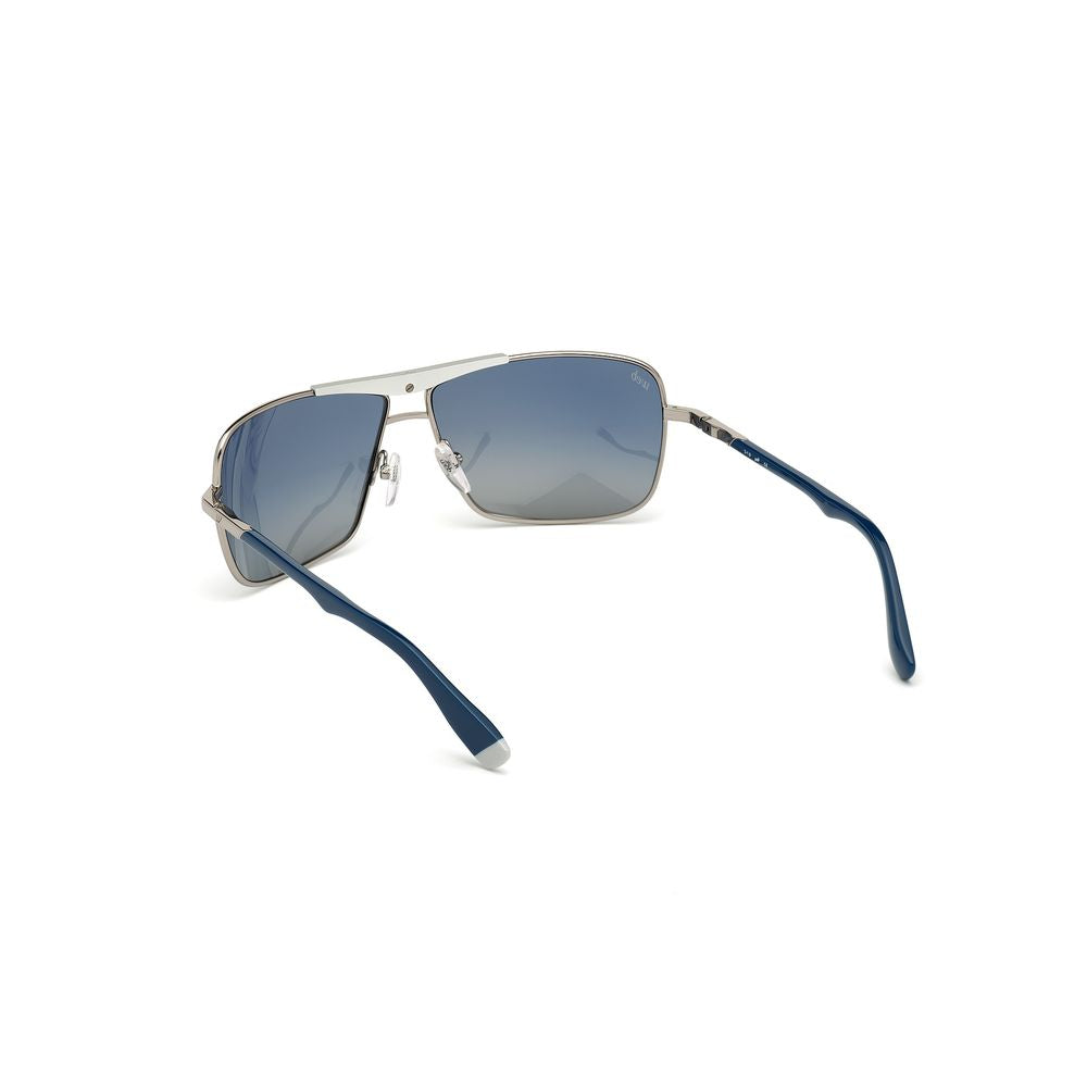Gray Metal Sunglasses