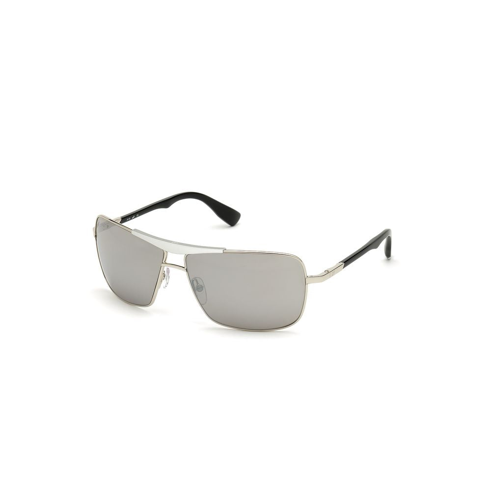 Gray Metal Sunglasses