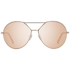 Rose Gold Metal Sunglasses