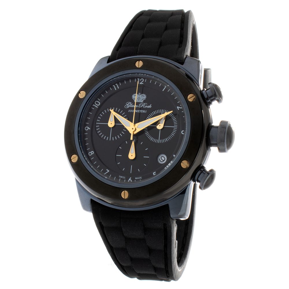 Black Synthetic Sport Watch