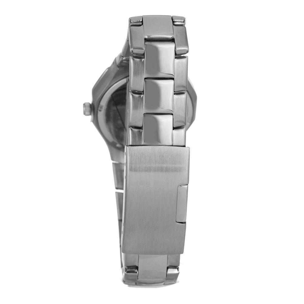 Silver Stainless Steel Dress Watch