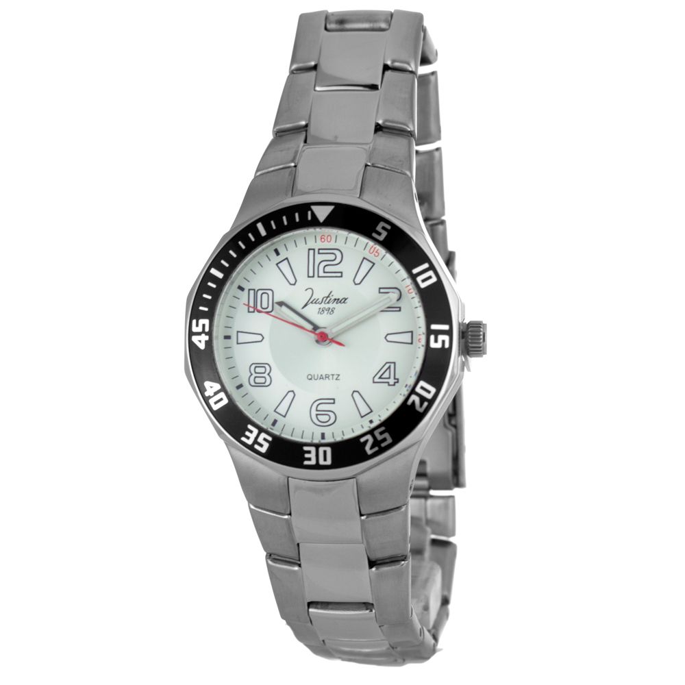 Silver Stainless Steel Dress Watch
