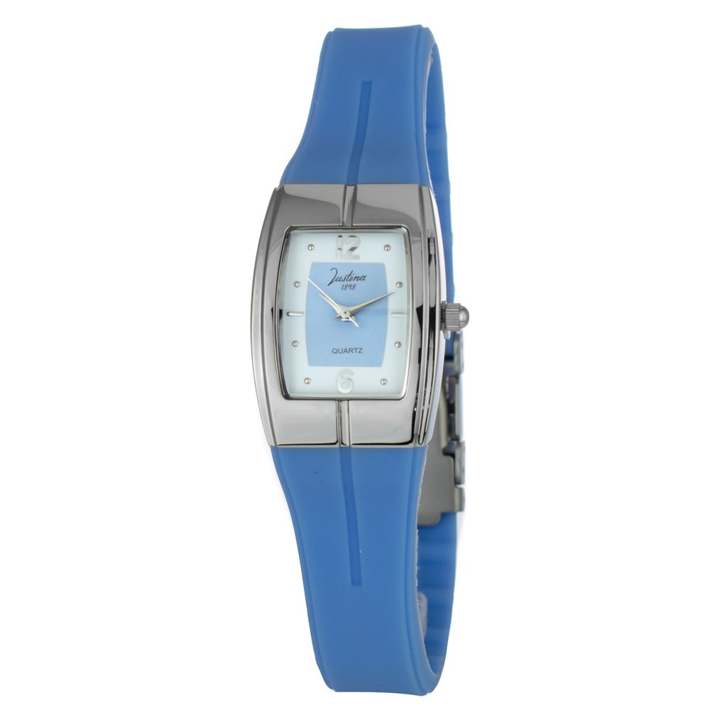 Blue Rubber Dress Watch