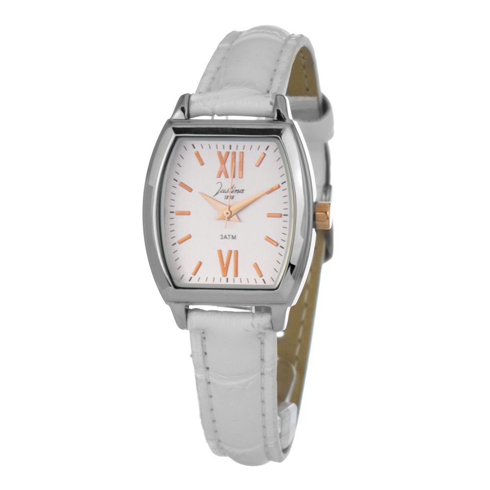 Multicolor Leather Dress Watch