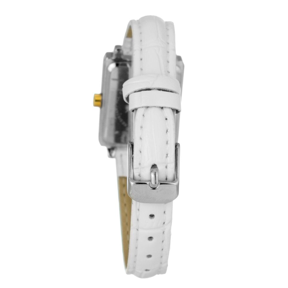 Multicolor Leather Dress Watch