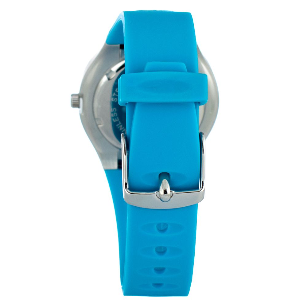 Blue Rubber Dress Watch