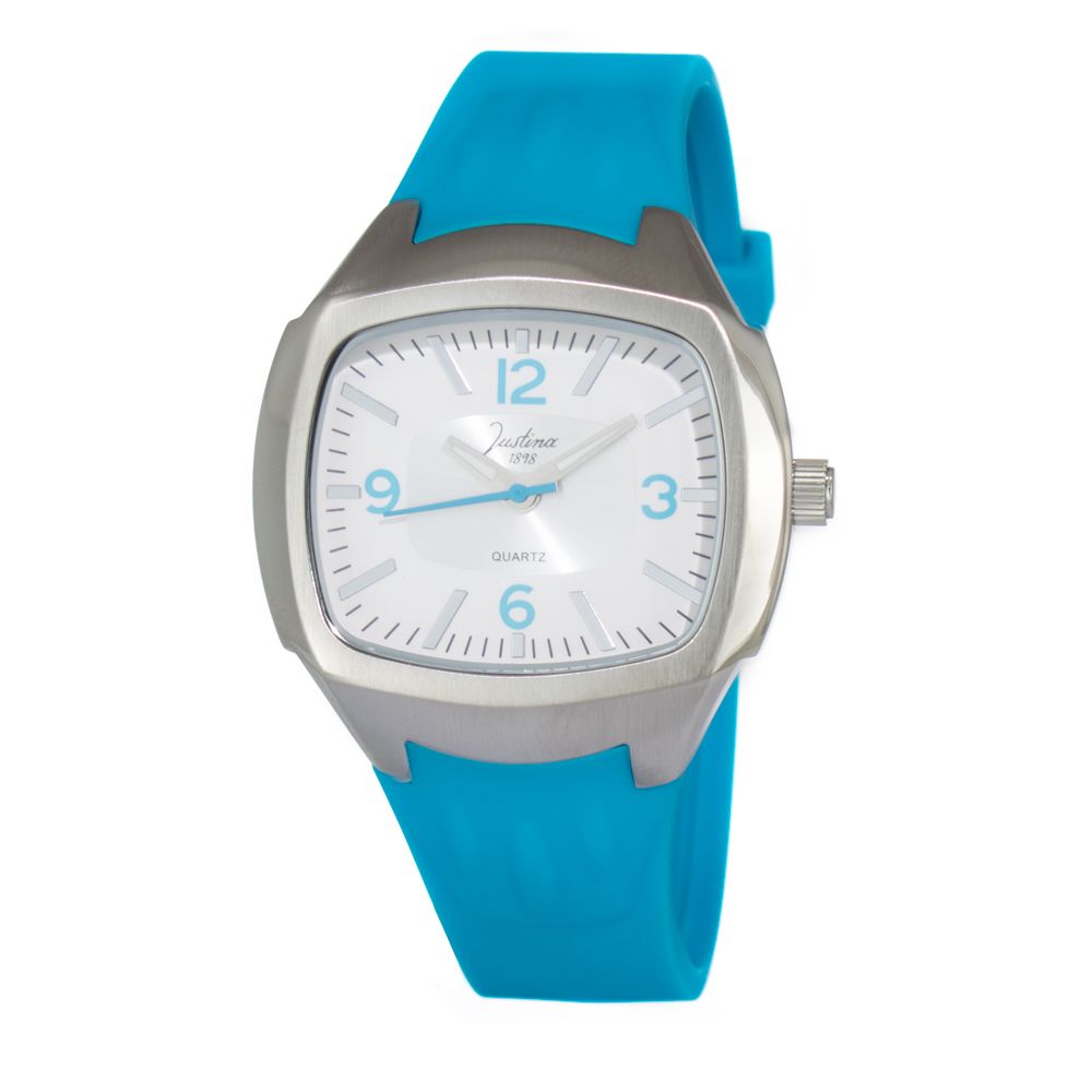 Blue Rubber Sport Watch