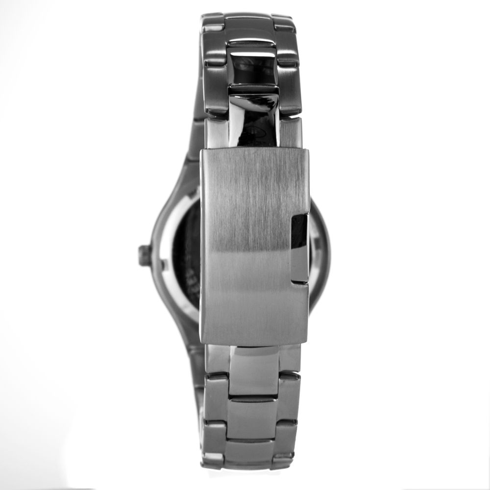Silver Stainless Steel Dress Watch