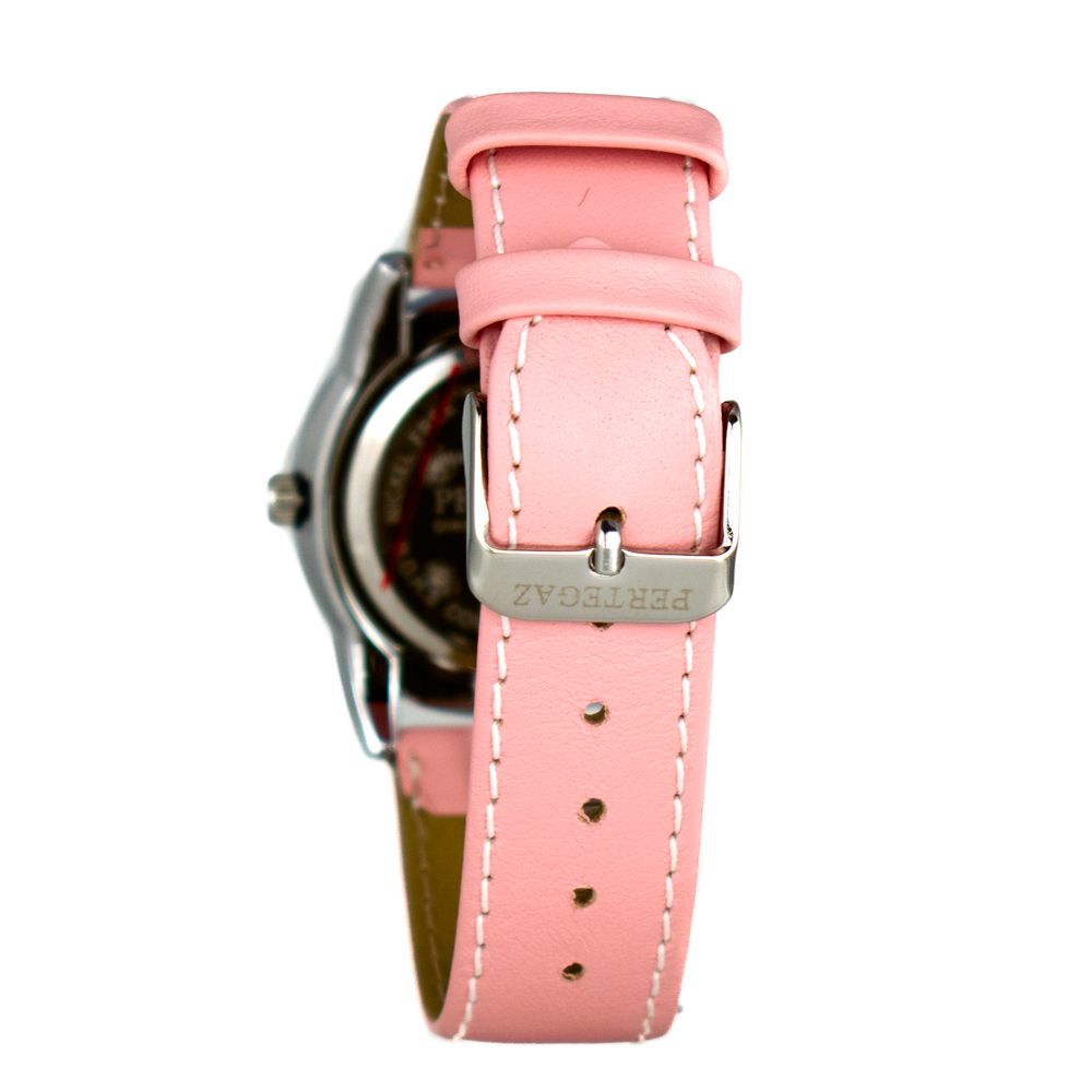 Multicolor Leather Dress Watch