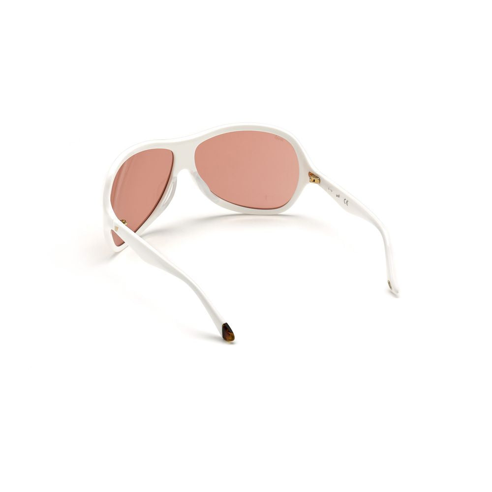 White Plastic Sunglasses