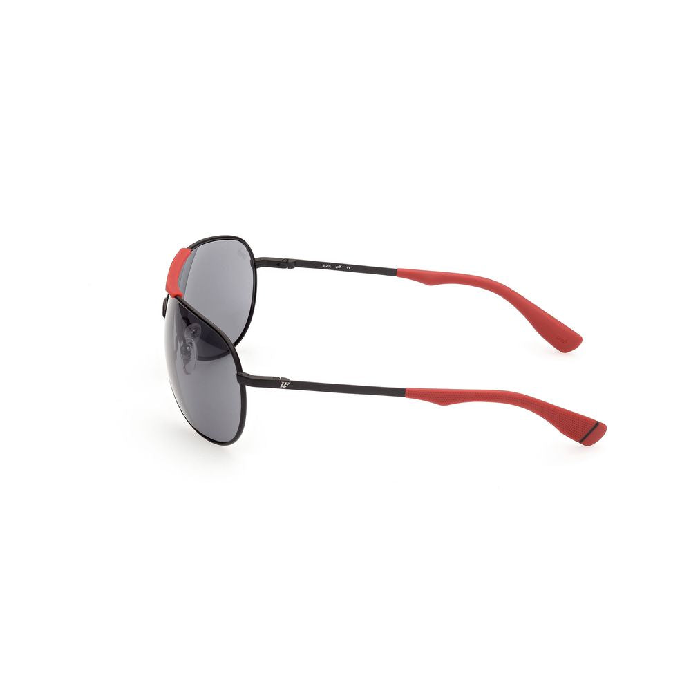 Black Metal Sunglasses