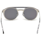 Transparent Metal Sunglasses