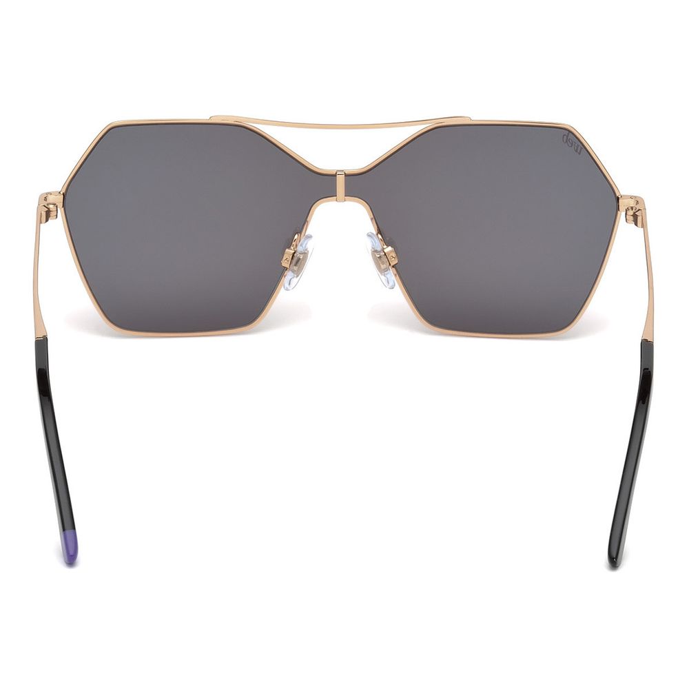 Rose Gold Metal Sunglasses