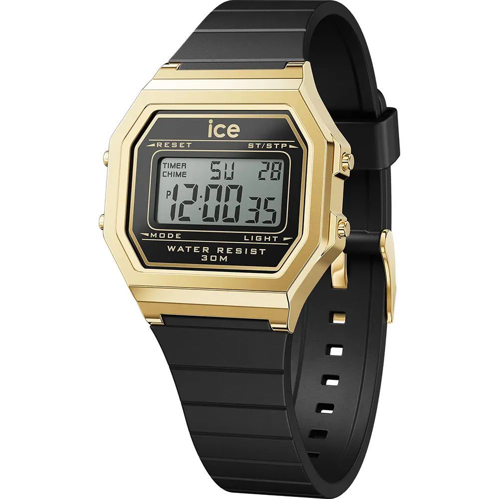Black Plastic Digital Watch