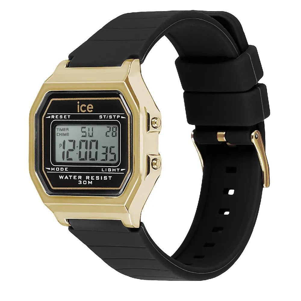 Black Plastic Digital Watch