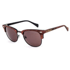 Brown Metal Sunglasses