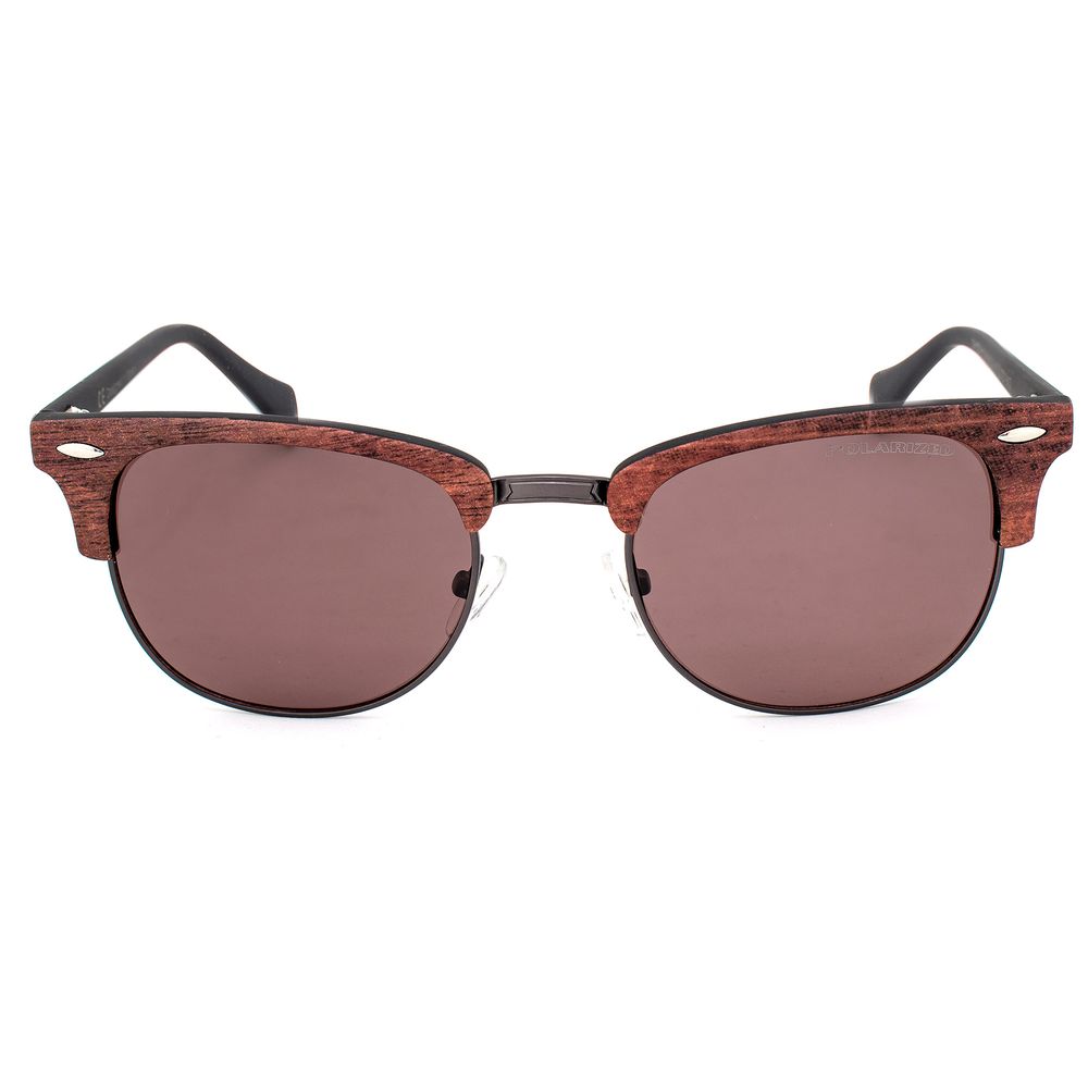 Brown Metal Sunglasses