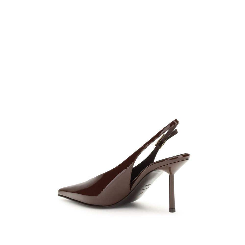 Brown Calf Leather Bos Taurus Platform Pumps