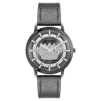 Gray Plastic Dress Watch