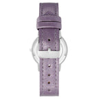 Purple Plastic Dress Watch