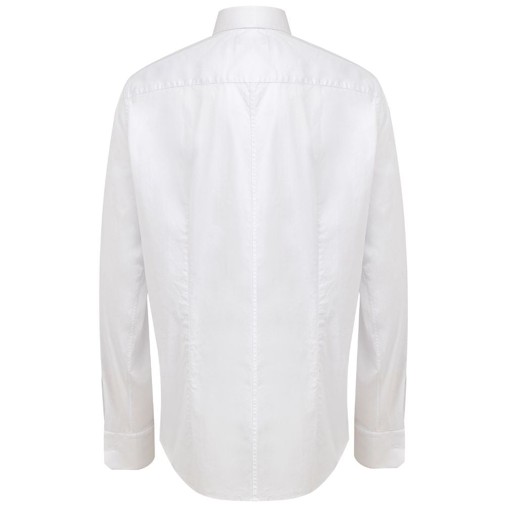 White Cotton Dress Shirt