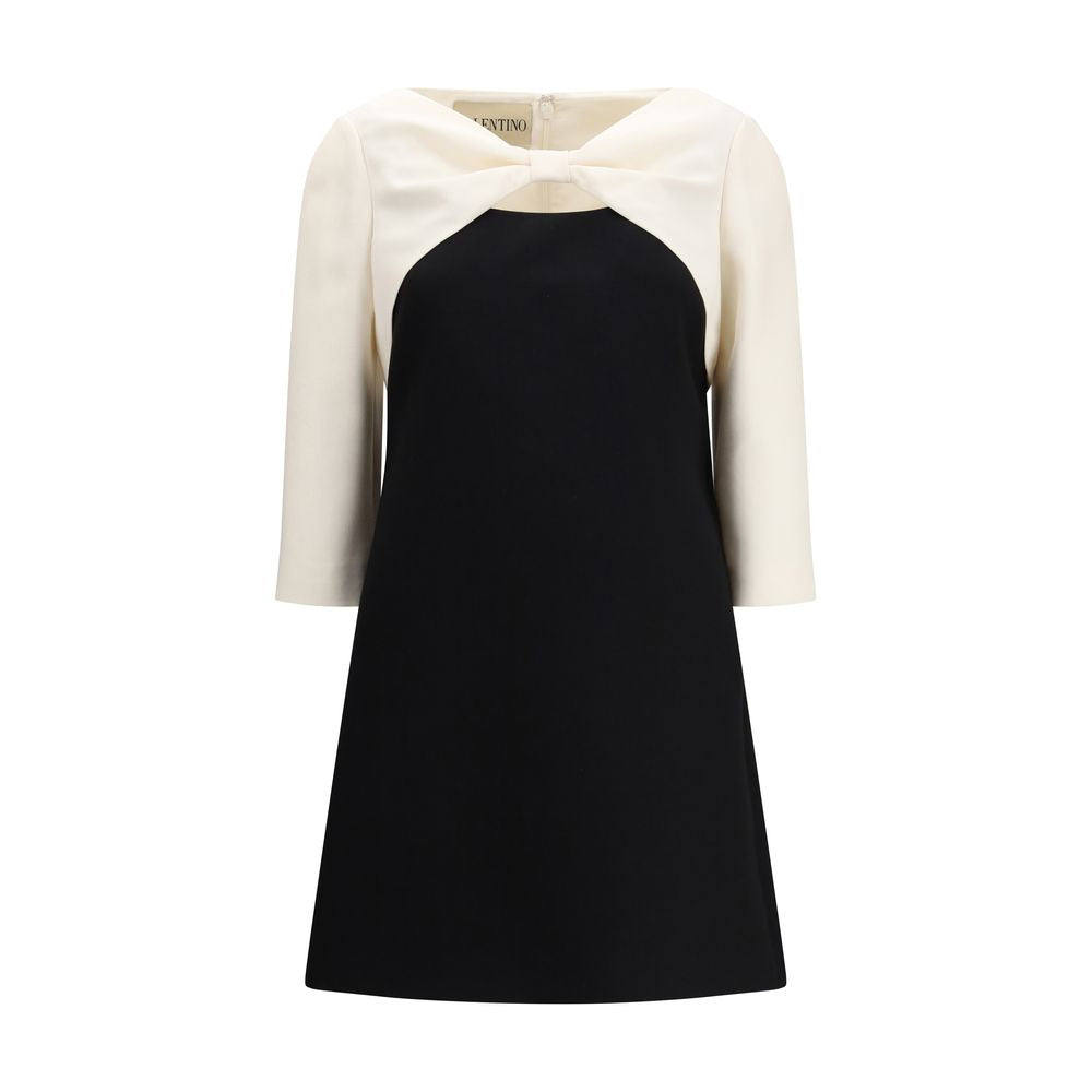 Black Fleece Wool Cocktail Dress