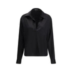 Black Silk Dress Shirt