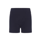 Blue Cotton Bermuda Shorts