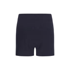 Blue Cotton Bermuda Shorts