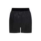 Black Silk Bermuda Shorts