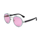 Blue Rubber Sunglasses