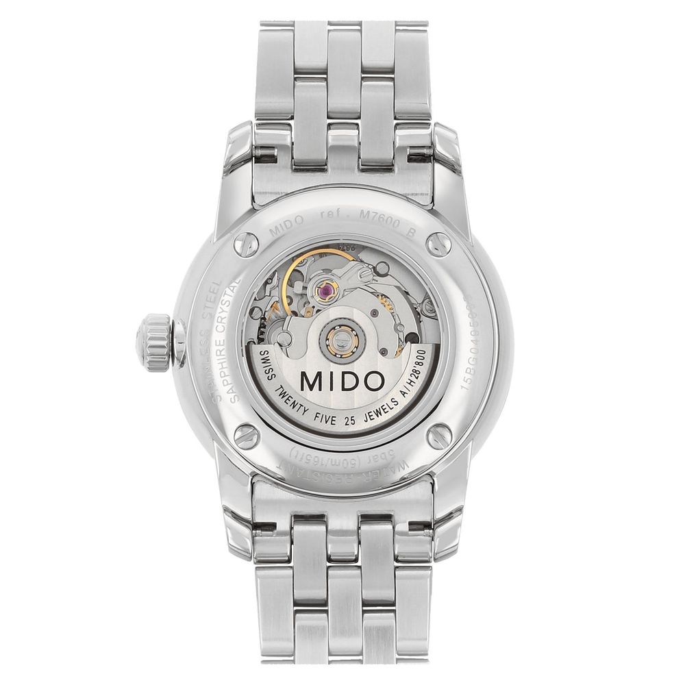 Gray Stainless Steel Dress Watch