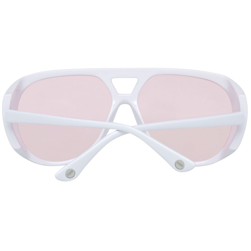 White Plastic Sunglasses