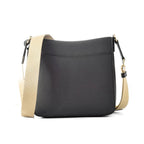 Black Canvas Crossbody Bag