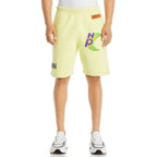 Bicolor Cotton Shorts