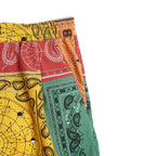 Bicolor Polyamide Shorts