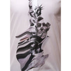 White Cotton Pattern Shirt