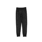 Black Elastane Joggers (Workout Pants)