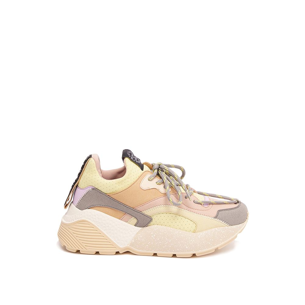 Multicolor Vegan Leather Chunky Sneakers