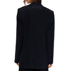 Black Viscose Blazer