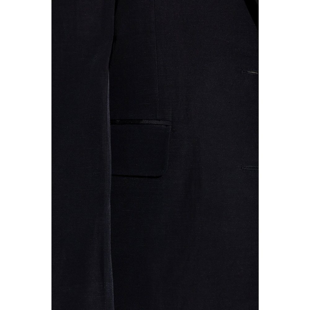 Black Viscose Blazer