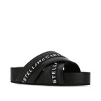 Black Polyethylene Slippers