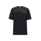 Black Cotton T-Shirt
