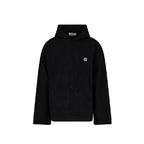 Black Cotton Sweatshirt