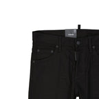Black Cotton Jeans Denim