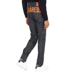 Blue Cotton Skinny Jeans