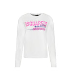 White Cotton Sweatshirt