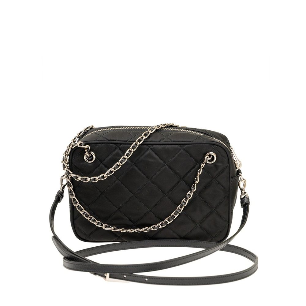 Black Nylon Crossbody Bag