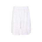 White Polyester Bermuda Shorts