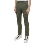 Bicolor Cotton Cargo Pants